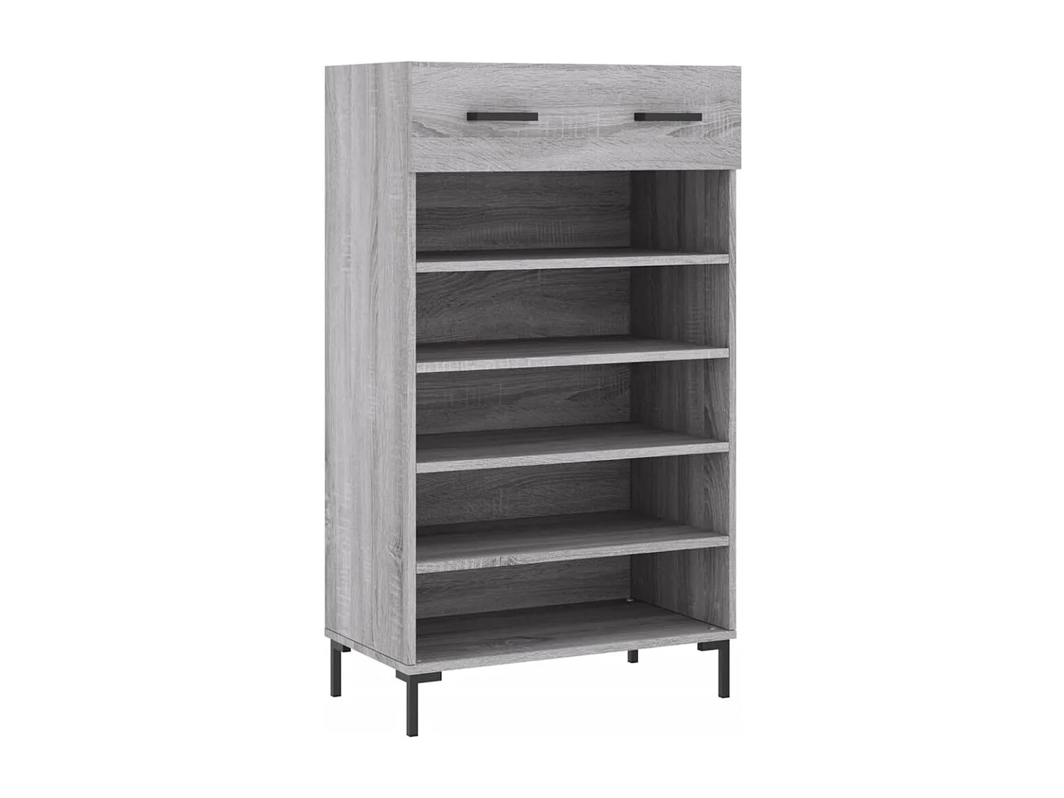 Armoire à chaussures sonoma gris 60x35x105 cm bois d'ingénierie