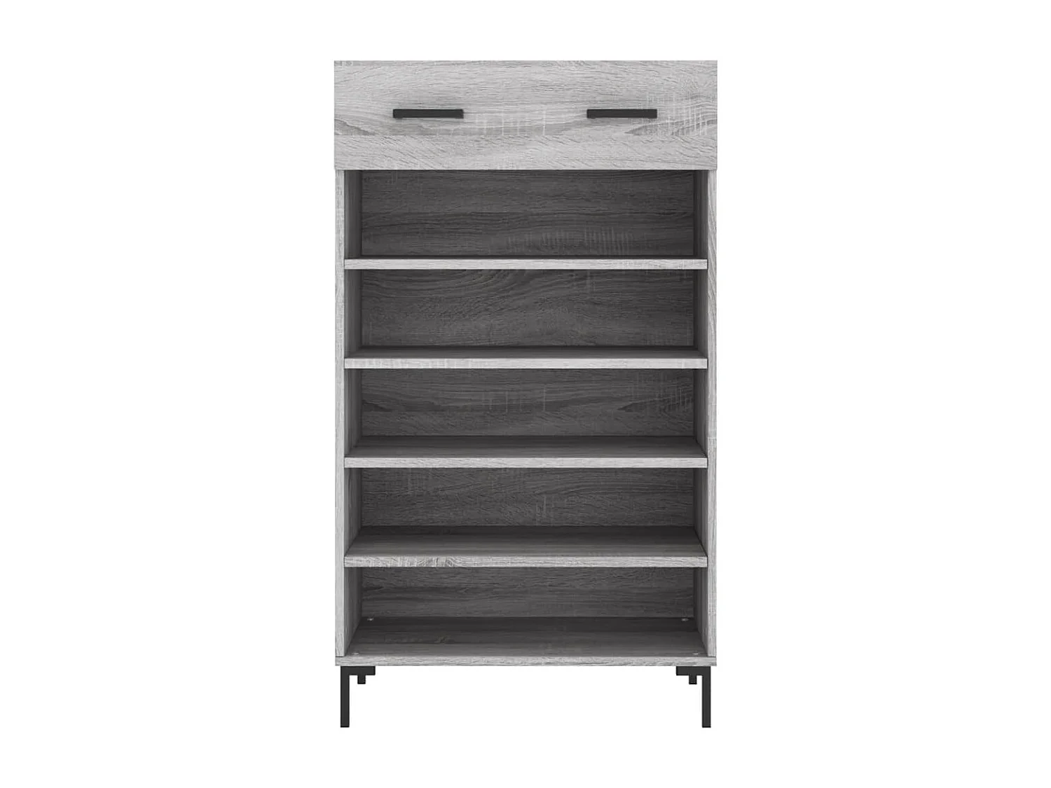 Armoire à chaussures sonoma gris 60x35x105 cm bois d'ingénierie