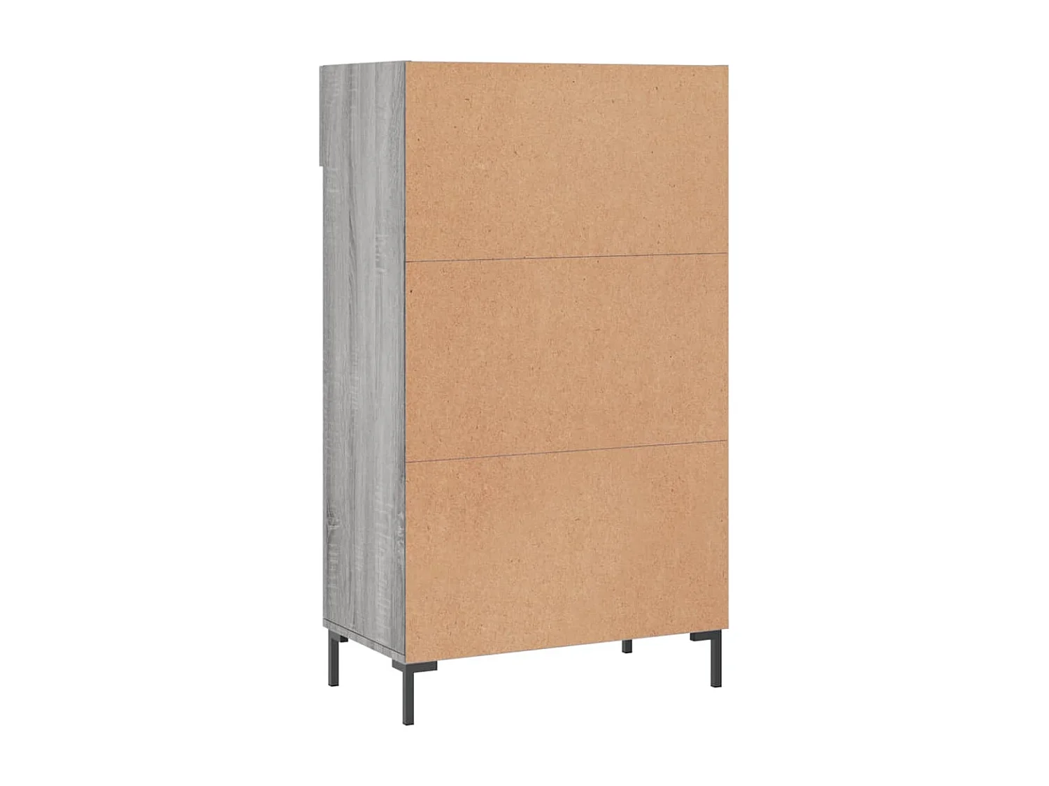Armoire à chaussures sonoma gris 60x35x105 cm bois d'ingénierie
