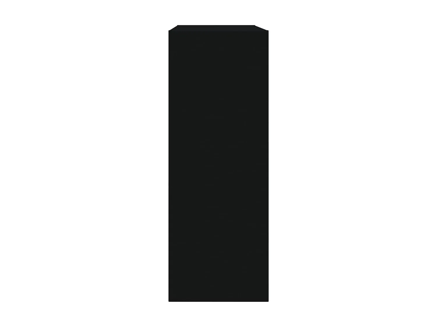 Armoire à chaussures noir 60x21x57 cm bois d'ingénierie