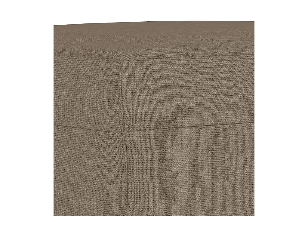 Banco Taupe 70x35x41 cm Tecido