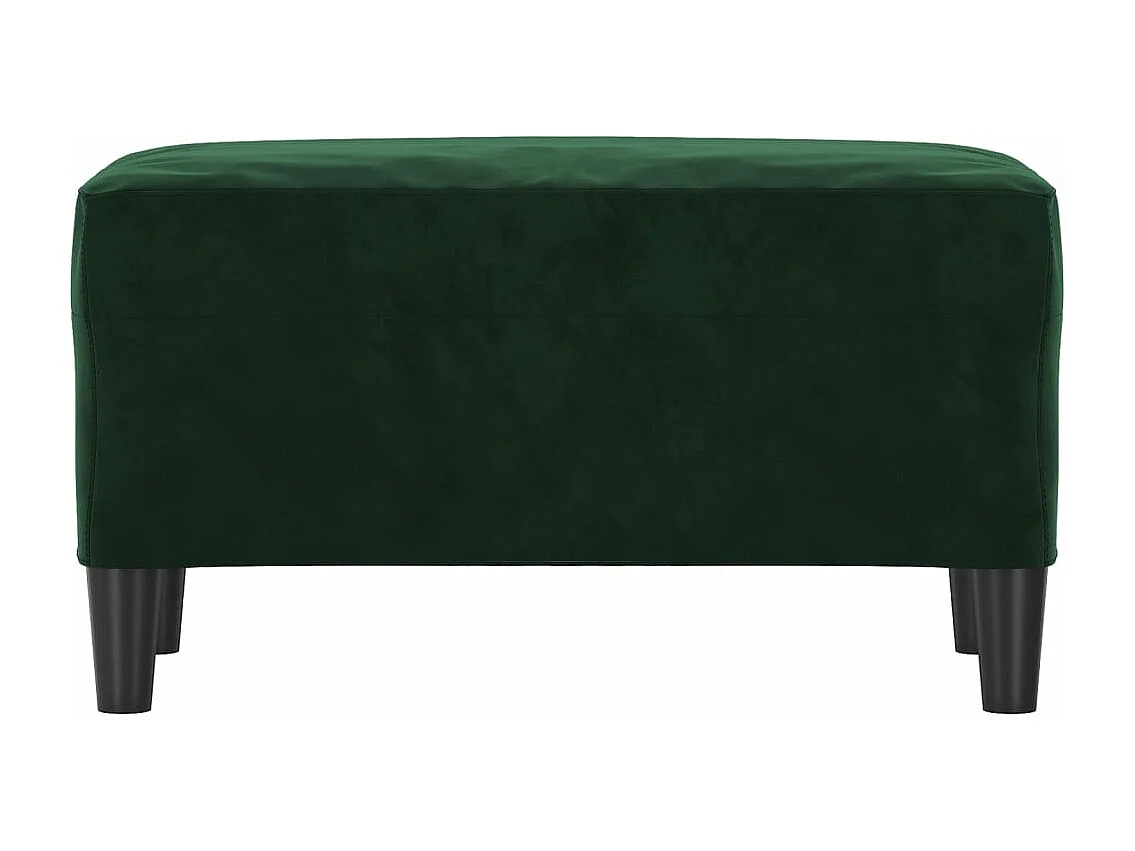Banc Vert foncé 70x35x41 cm Velours