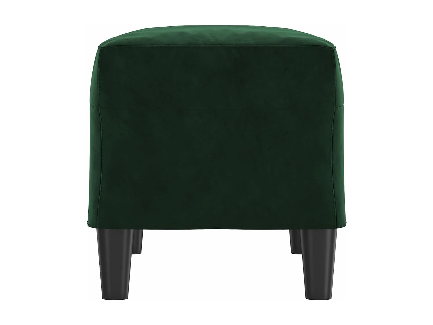 Banc Vert foncé 70x35x41 cm Velours