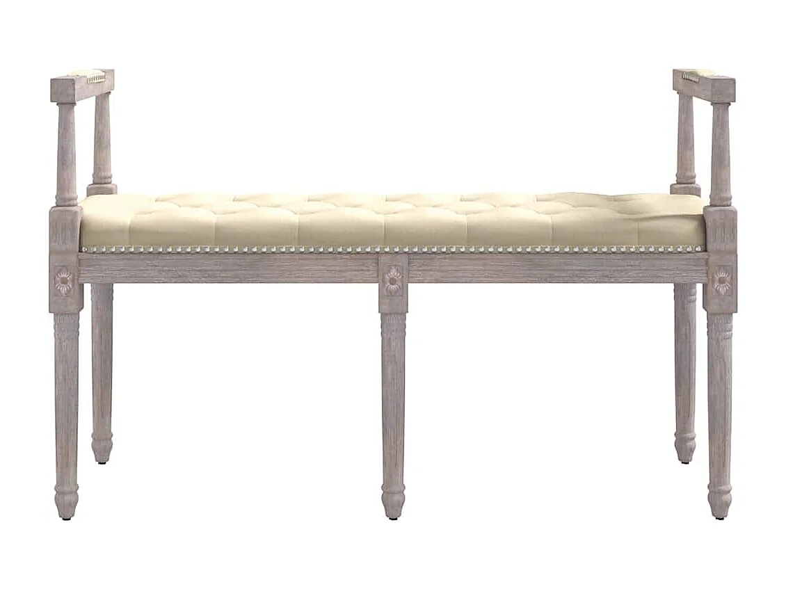 Bank 110x40x70 cm Leinen