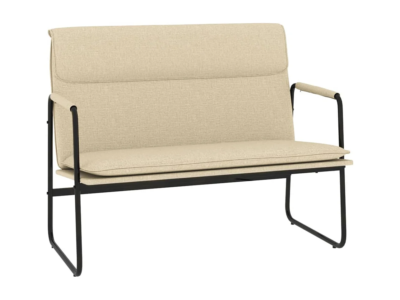 Banco Crema 100x64x80 cm Tela