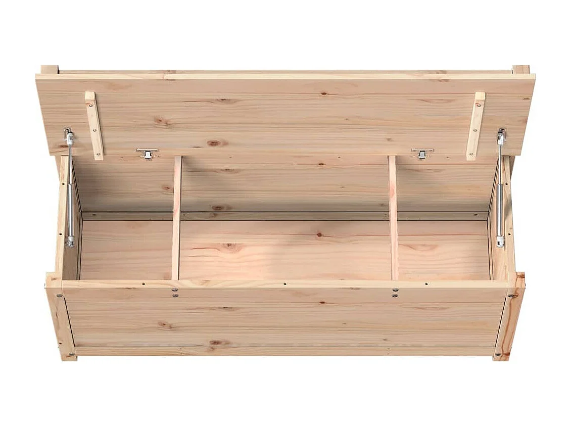 Banc 110x41x76,5 cm Bois de pin massif