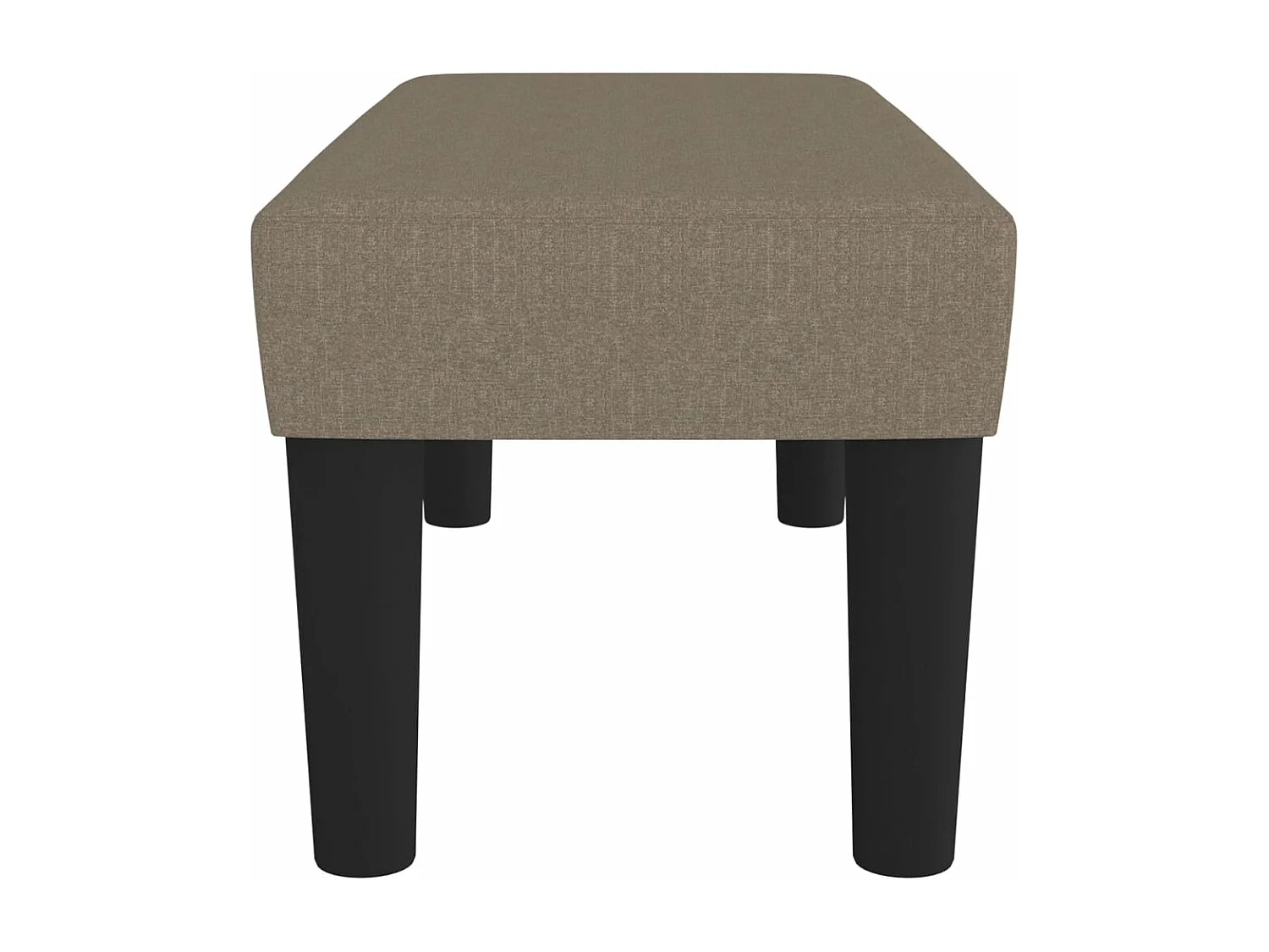 Banc Taupe 70x30x30 cm Tissu