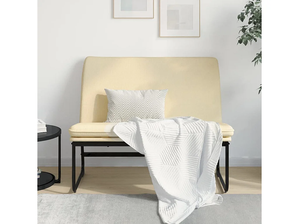 Panca Panna 100x75x76 cm Tessuto