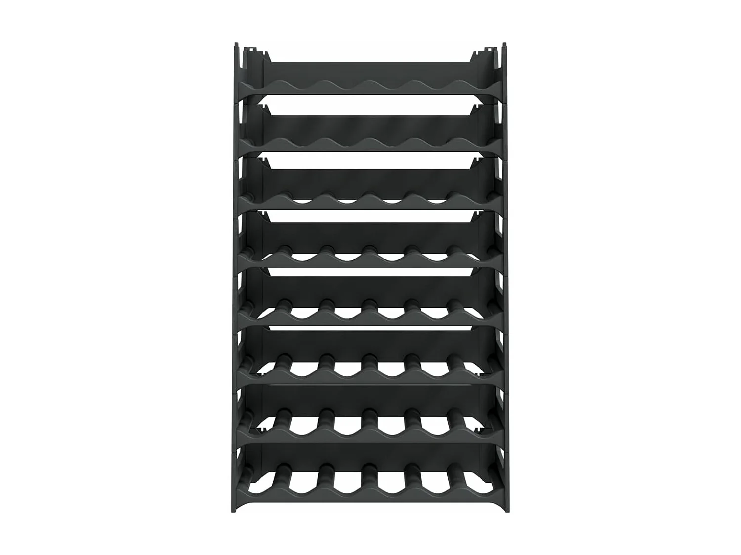 Casier à vin pour 48 bouteilles PP empilable