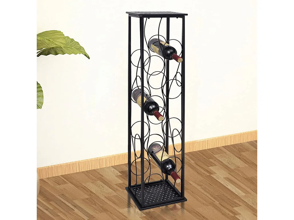 Casier à bouteilles pour 8 bouteilles Métal