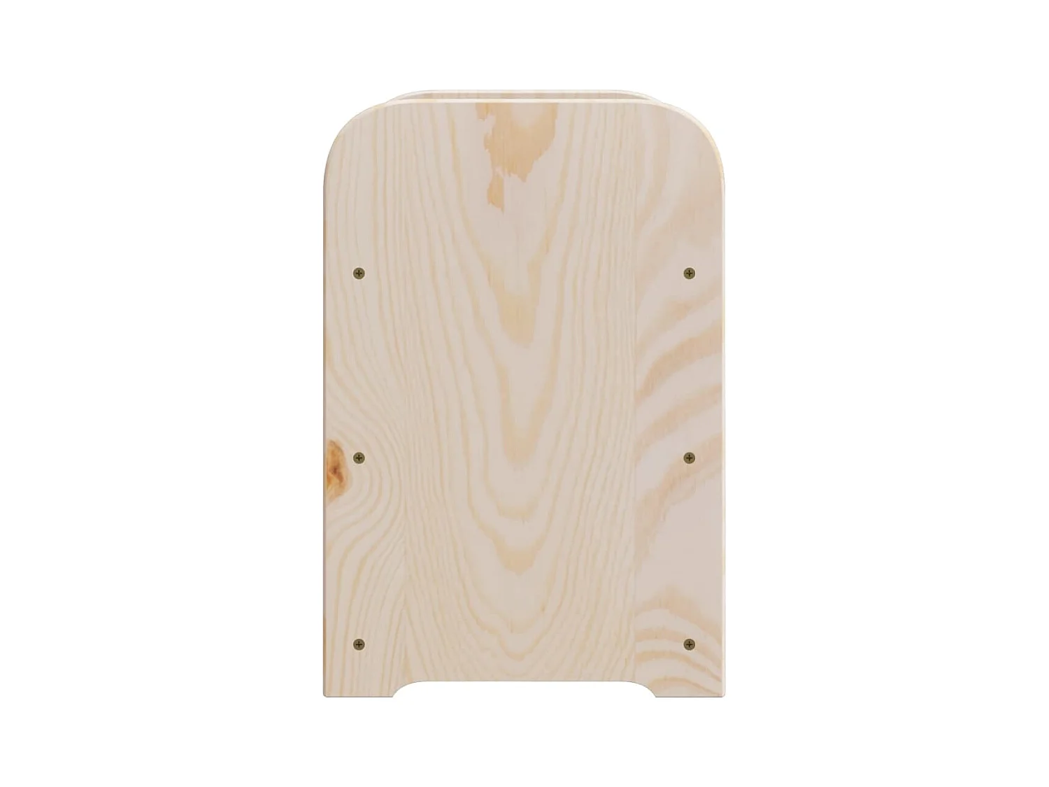 Wijnrek met bovenpaneel 43x25x37 cm massief grenenhout