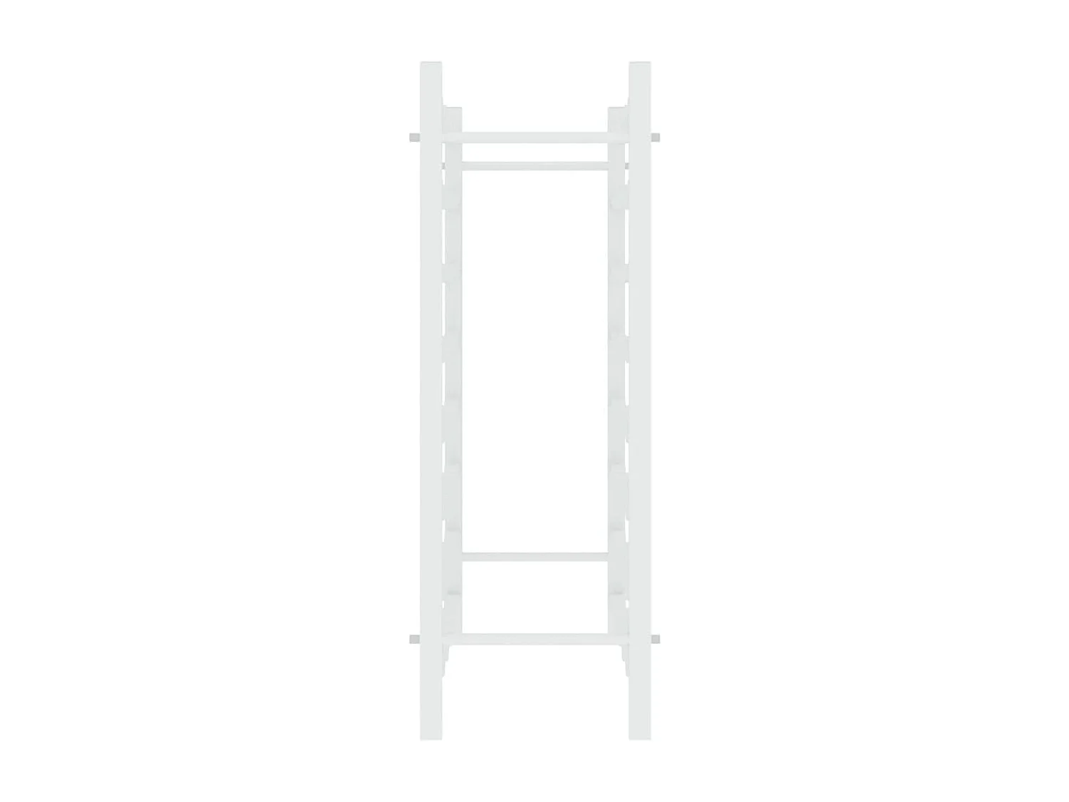 Portabottiglie per 48 bottiglie in metallo bianco