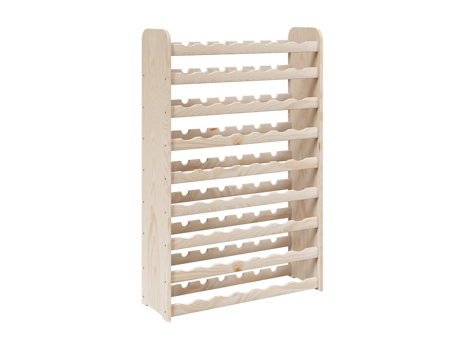 Botellero 72,5x25x111,5 cm Madera maciza de pino