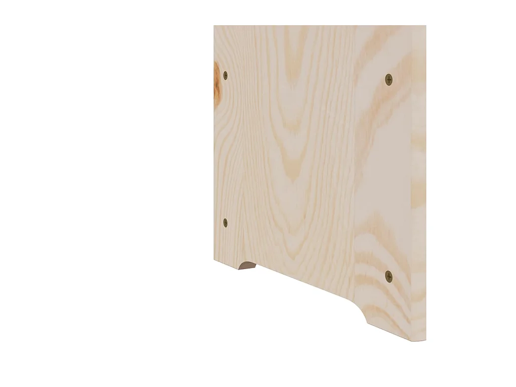 Portabottiglie 72,5x25x111,5 cm Legno di pino massiccio