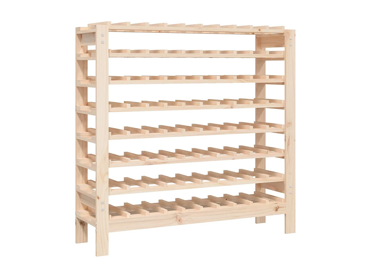 Casier à vin 109,5x30x107,5 cm Bois de pin massif