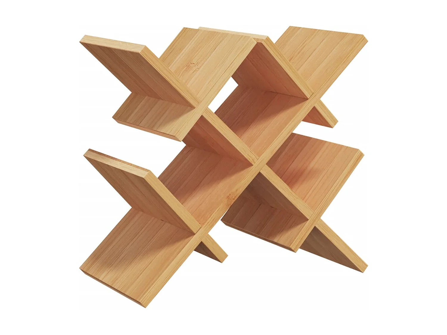 Casier à vin pour 5 bouteilles 41x15x25 cm bambou