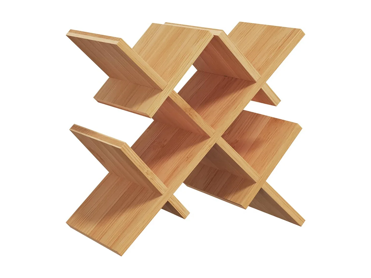 Casier à vin pour 5 bouteilles 41x15x25 cm bambou