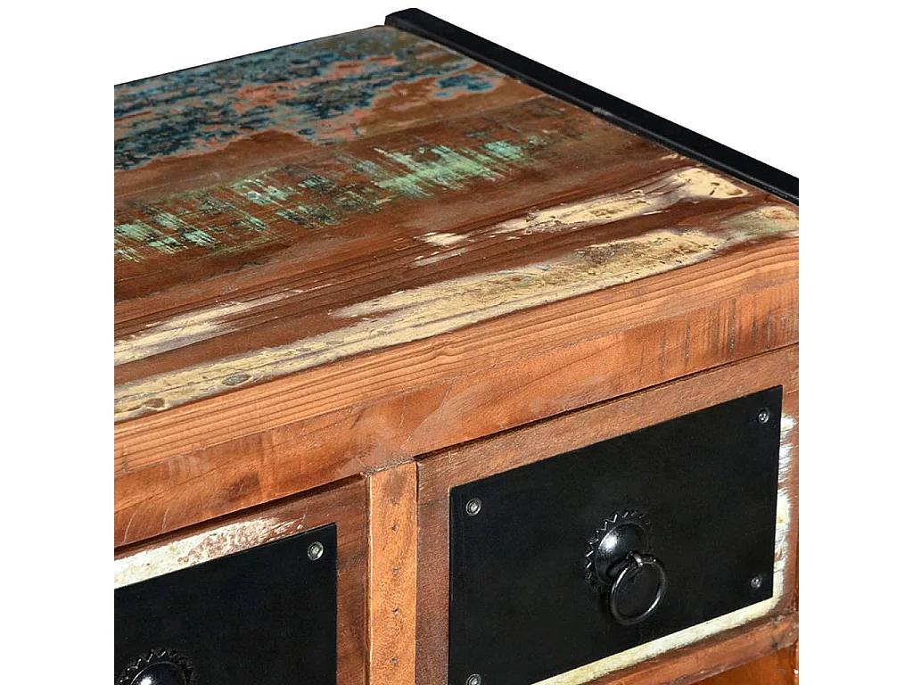 Portabottiglie 16 bottiglie Legno massello di recupero