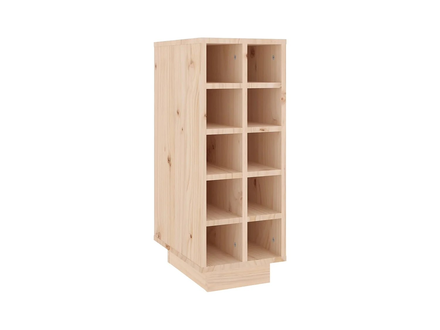 Vinoteca 23x34x61 cm Madera maciza de pino