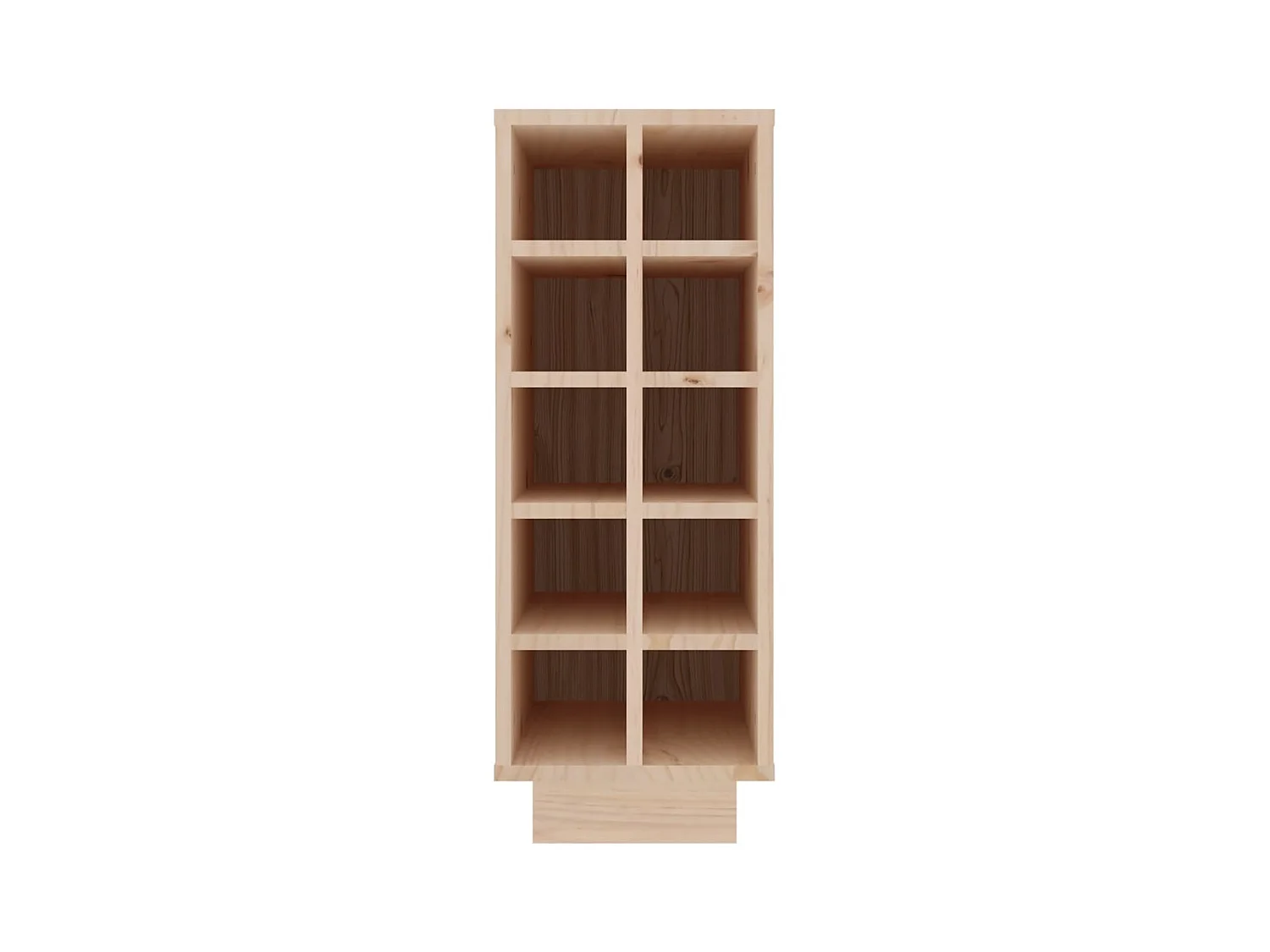 Vinoteca 23x34x61 cm Madera maciza de pino