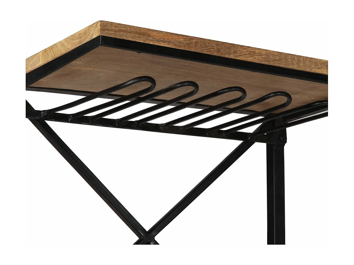 Cave à vin Tracteur 49x31x172 cm Bois massif de manguier