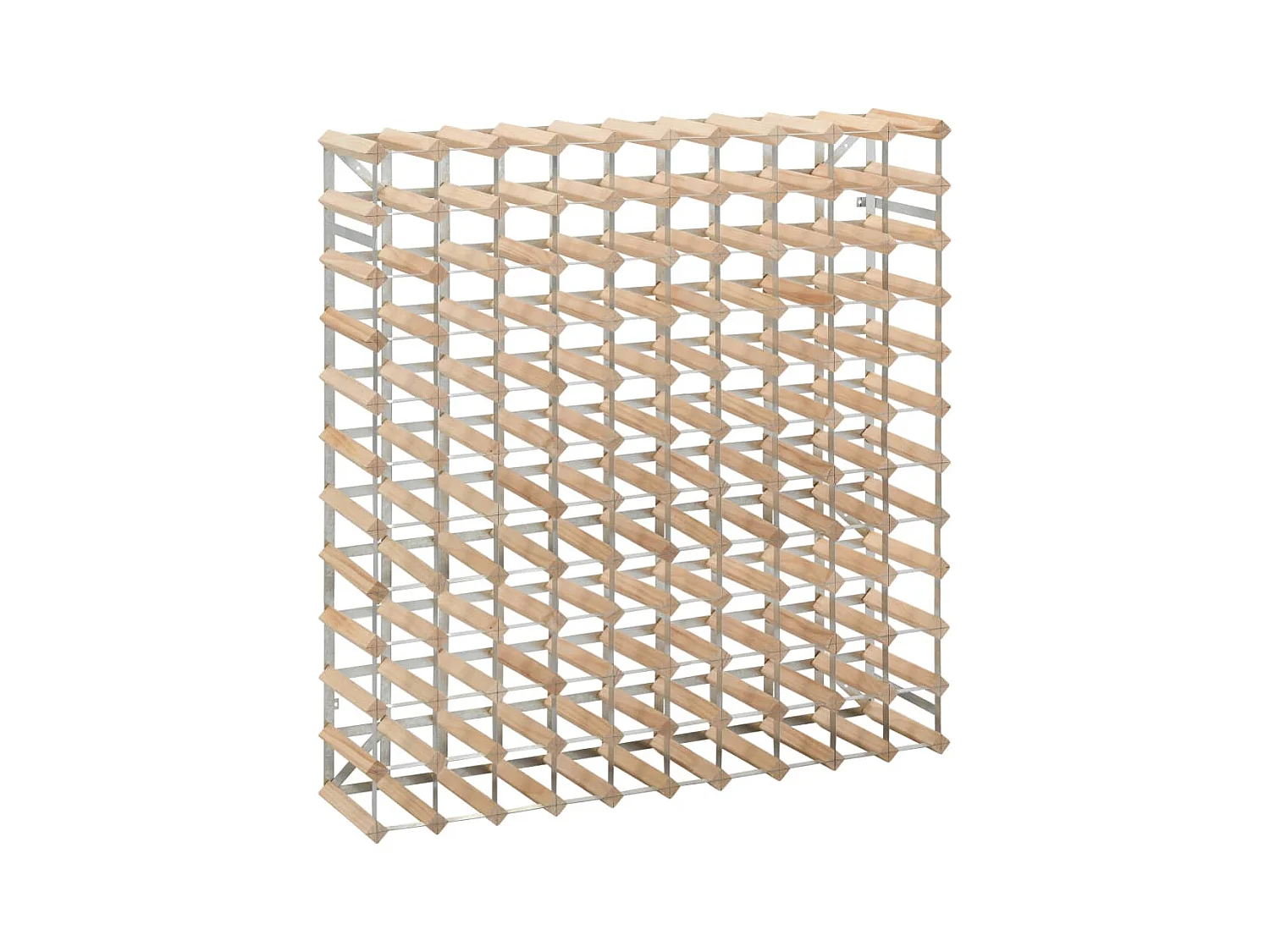 Casier à bouteilles 120 bouteilles Pinède solide