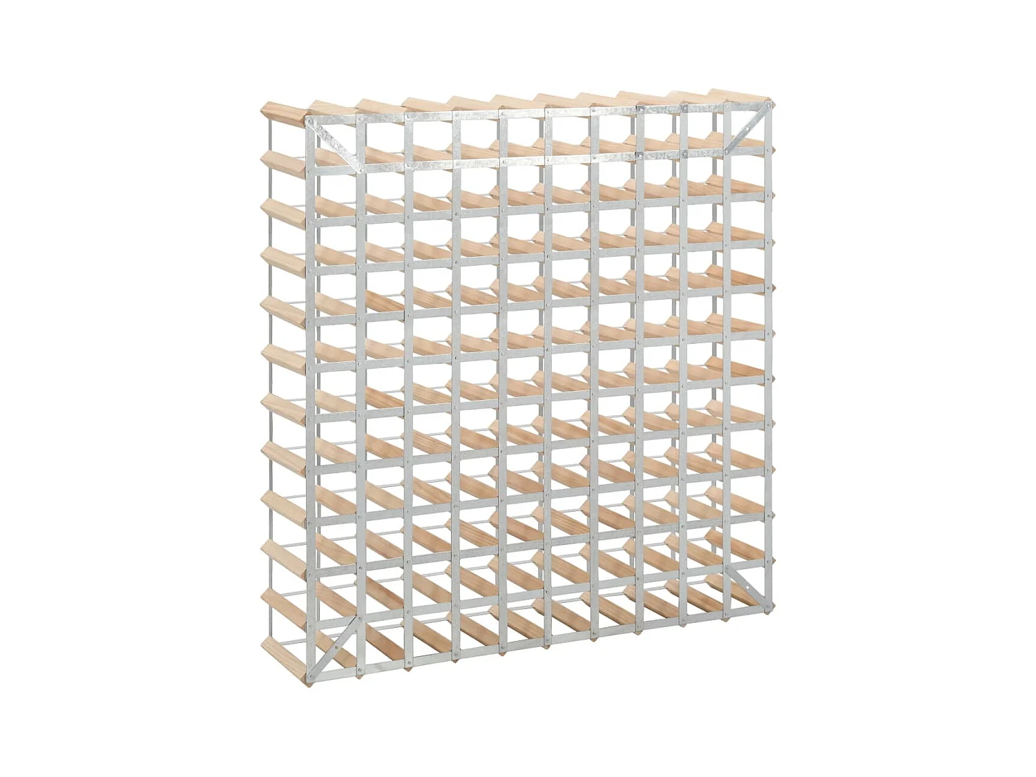 Casier à bouteilles 120 bouteilles Pinède solide