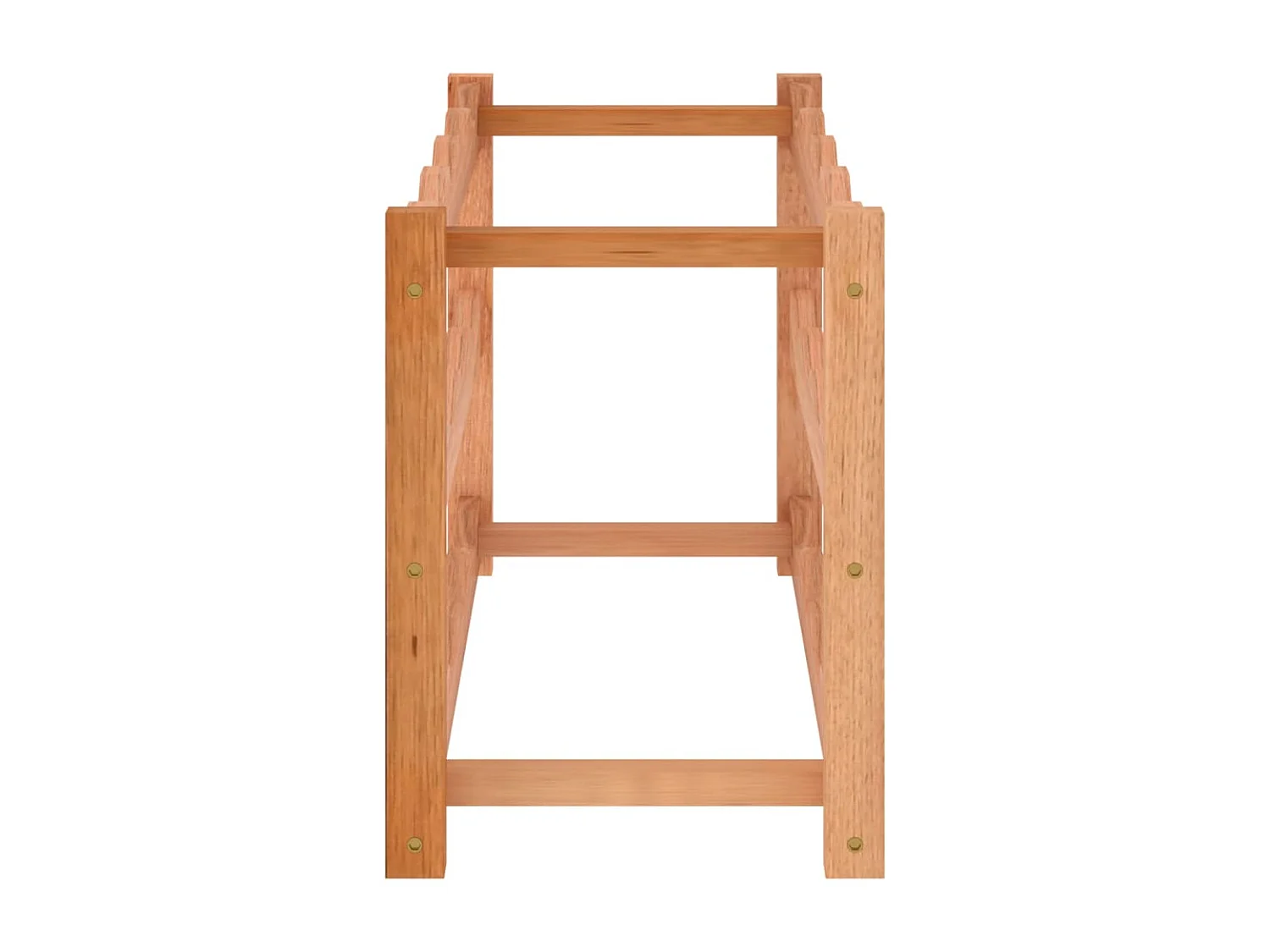 Weinregal für 12 Flaschen. Massives Walnussholz