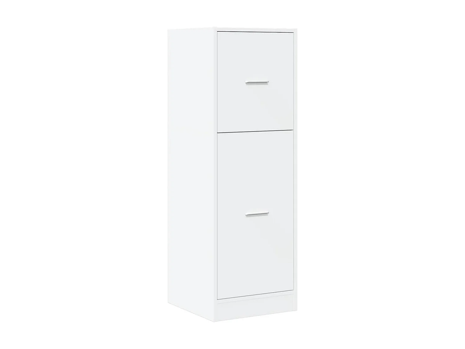 Armoire d'apothicaire blanc 40x41x118 cm bois d'ingénierie