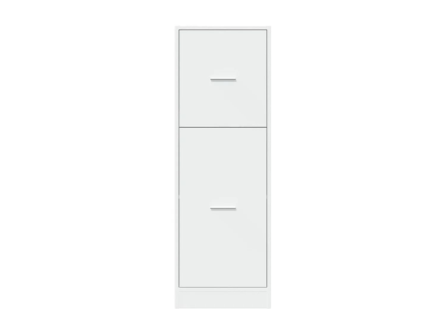 Armoire d'apothicaire blanc 40x41x118 cm bois d'ingénierie