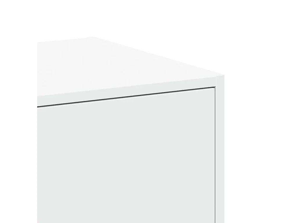 Armoire d'apothicaire blanc 40x41x118 cm bois d'ingénierie