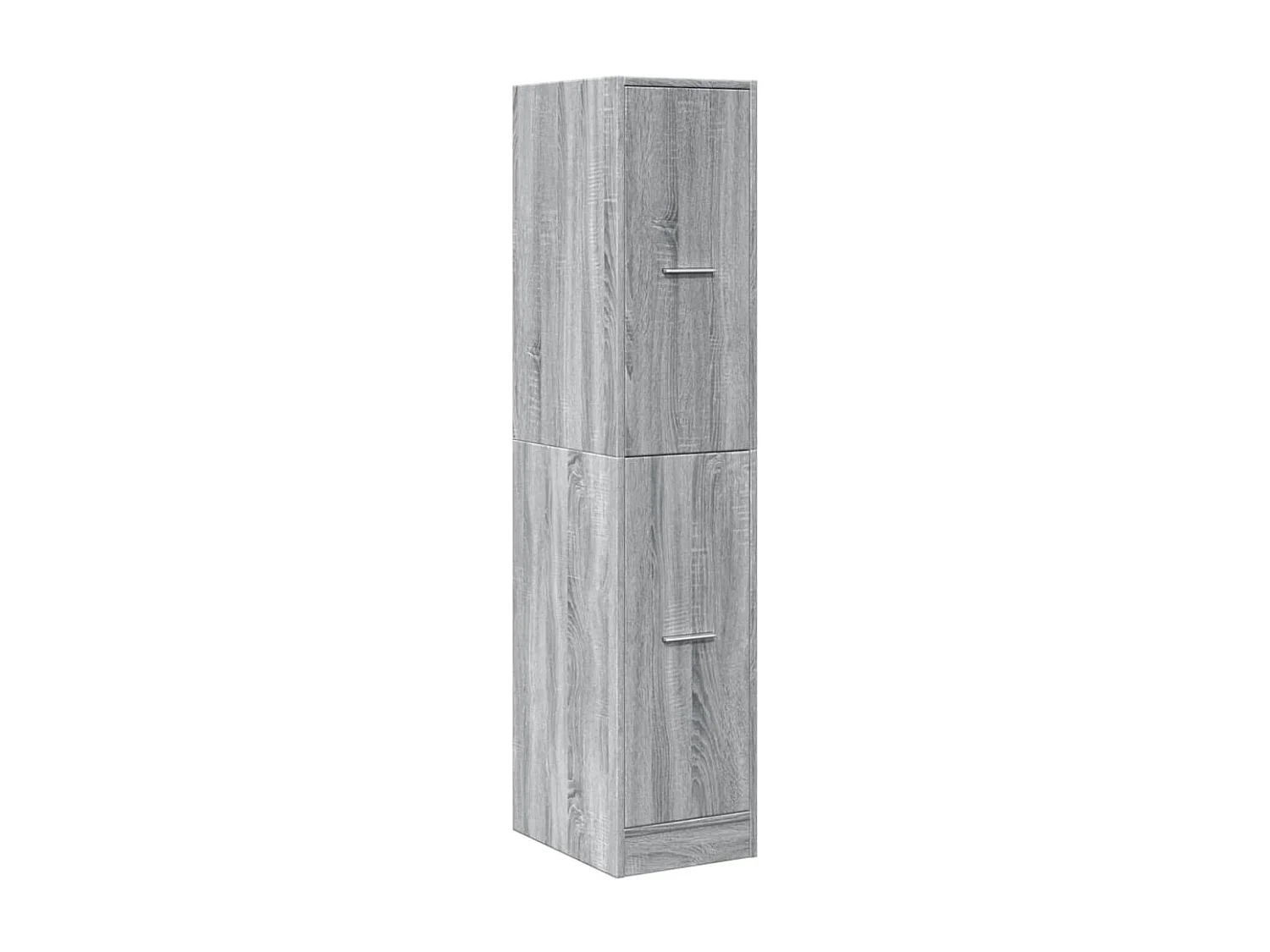 Armoire apothicaire sonoma gris 30x41x144,5cm bois d'ingénierie