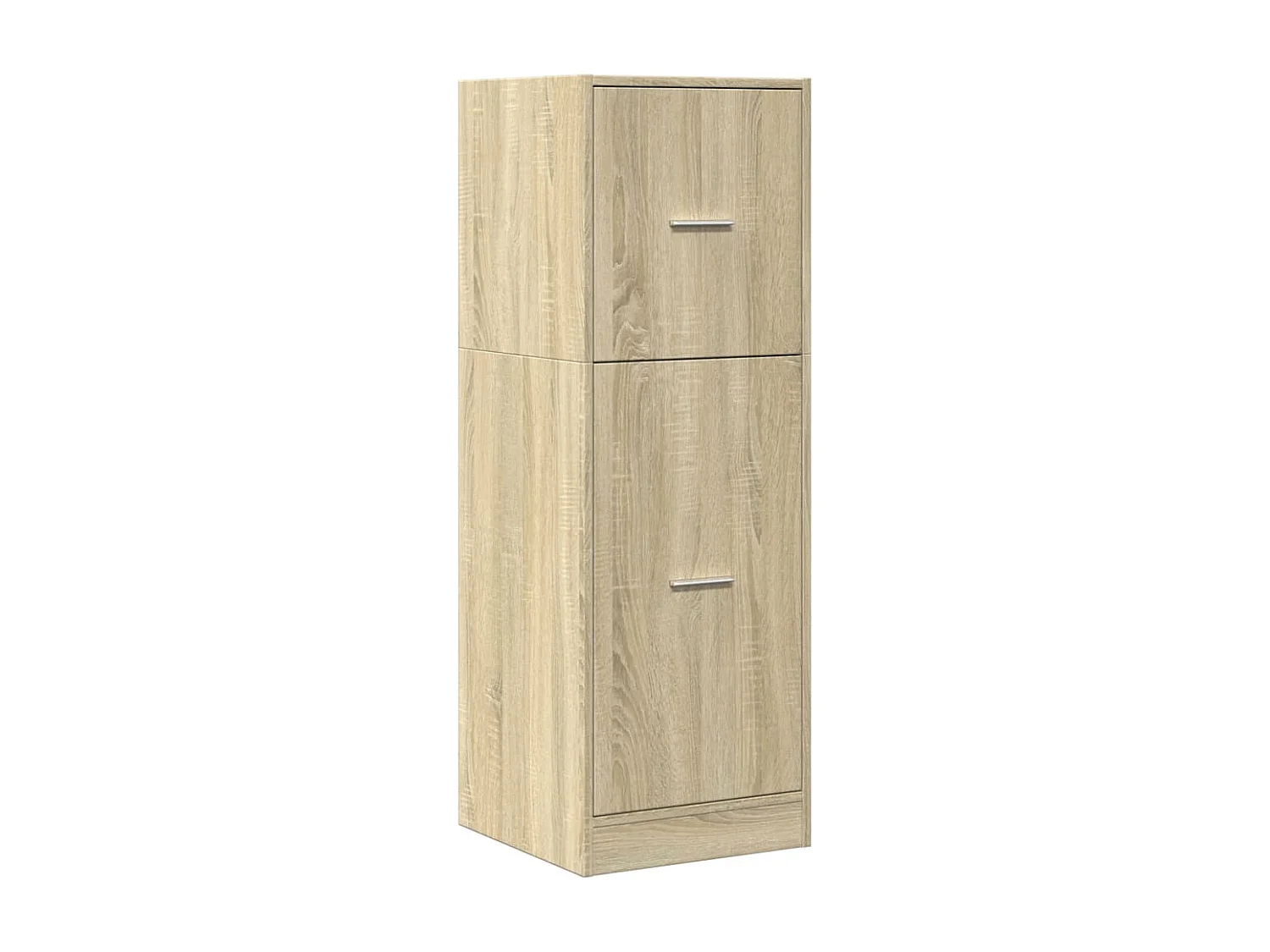 Mueble boticario roble Sonoma 40x41x118 cm madera contrachapada