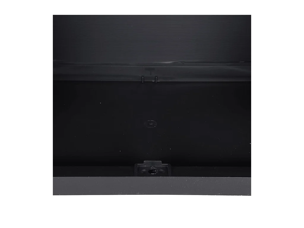 Armoire de rangement d'extérieur gris et noir 97x37x165 cm PP