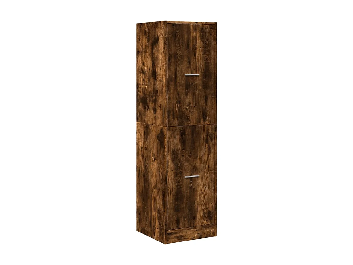 Armoire d'apothicaire chêne fumé 40x41x144,5 cm bois ingénierie