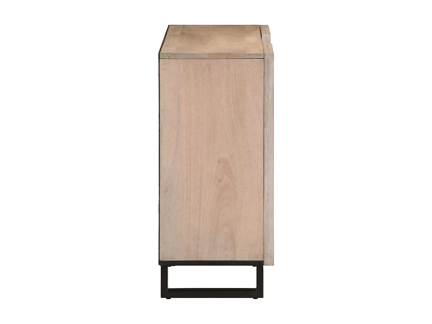 Buffet 90x34x75 cm bois massif de manguier