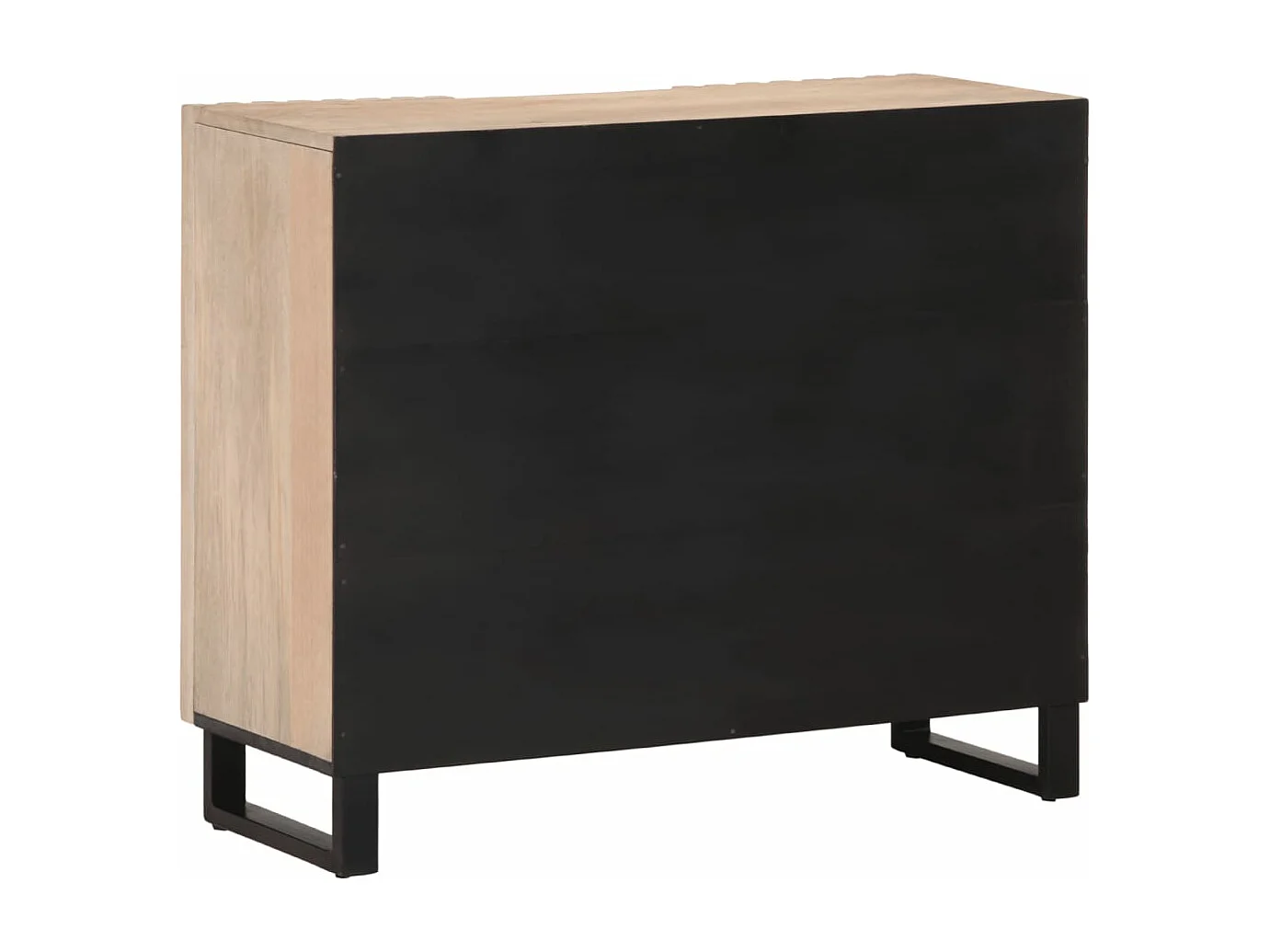 Buffet 90x34x75 cm bois massif de manguier