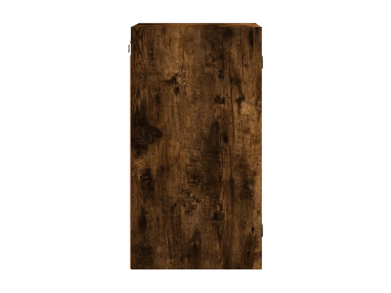 Armoire murale avec portes en verre chêne fumé 35x37x68,5 cm