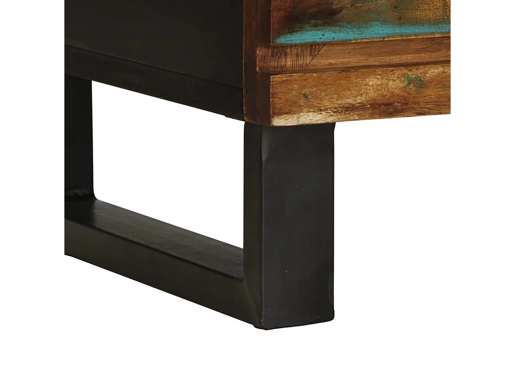 Credenza 60x34x75 cm in legno massello di acacia