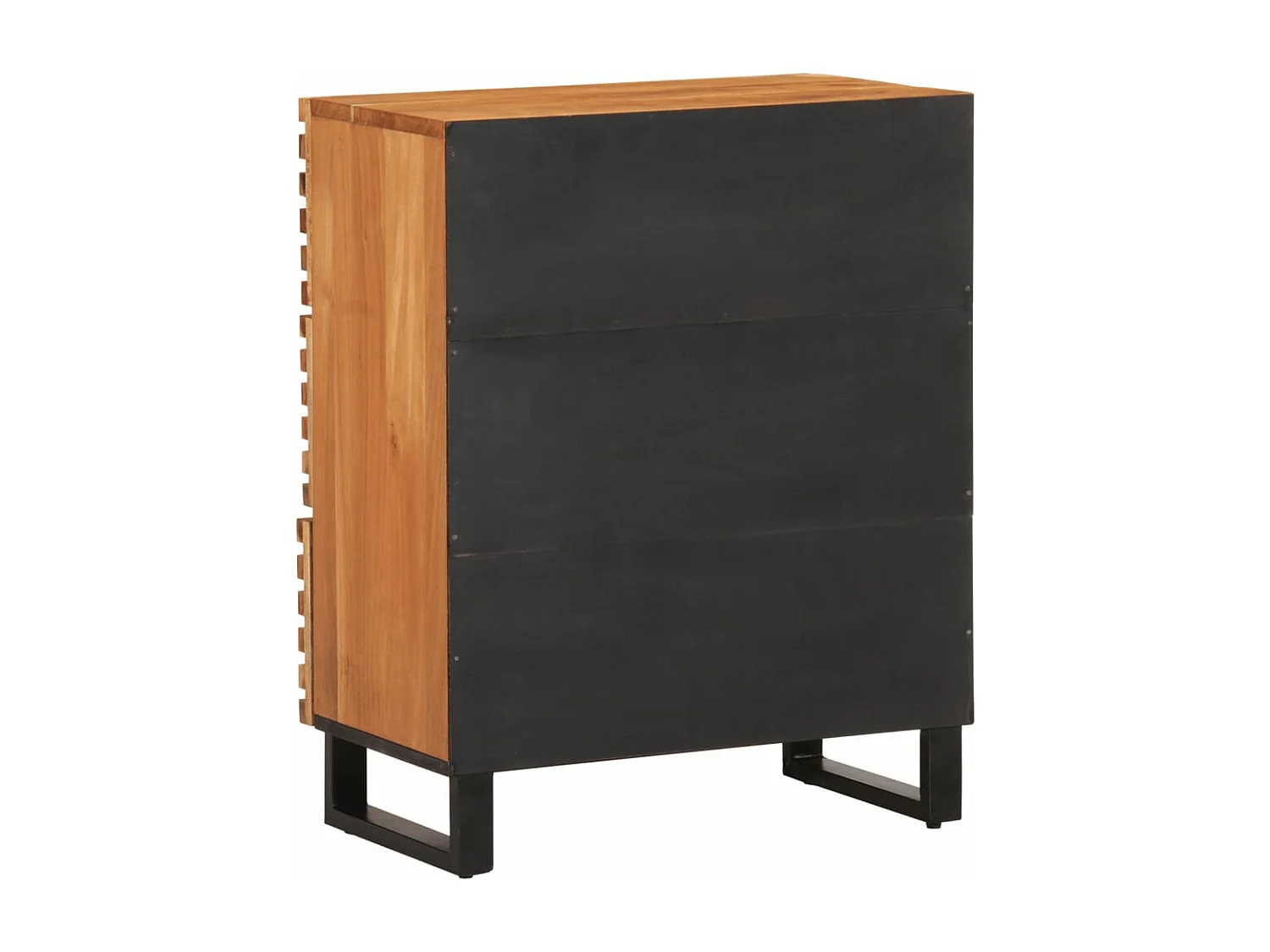 Sideboard 60x34x75 cm aus massivem Akazienholz