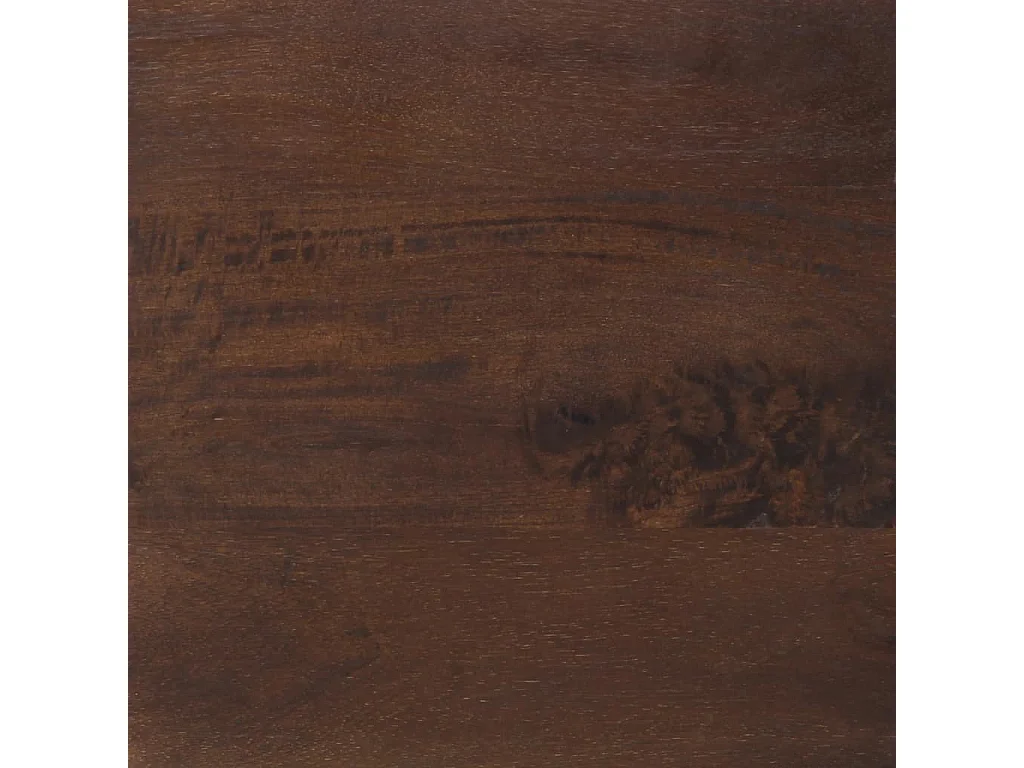 Aparador marrom 38x34x160 cm madeira de mangueira maciça