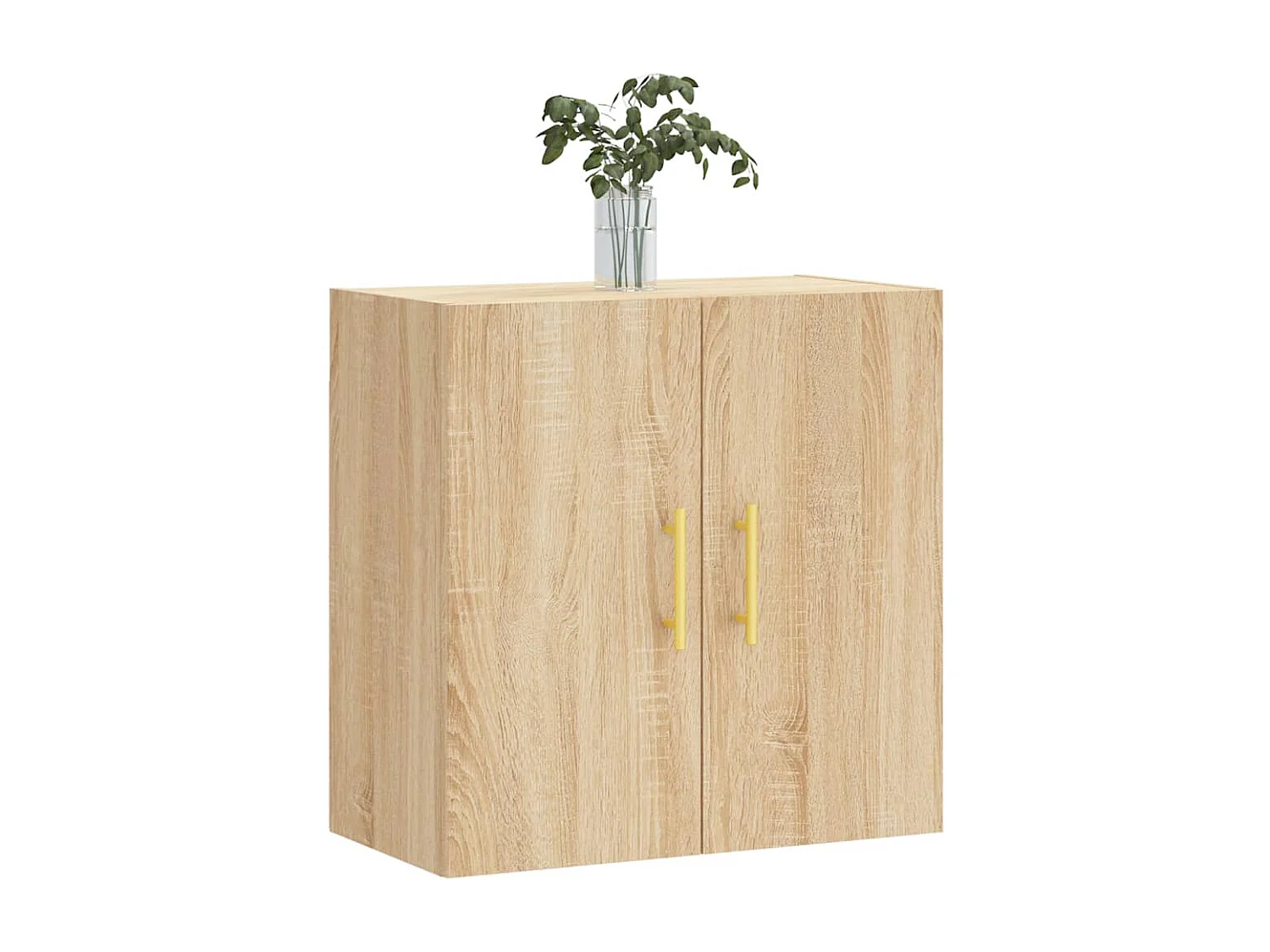 Wandschrank aus Sonoma-Eiche, 60 x 31 x 60 cm, Holzwerkstoff