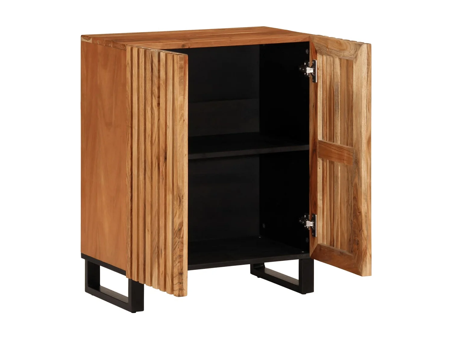 Sideboard 60x34x75 cm aus massivem Akazienholz