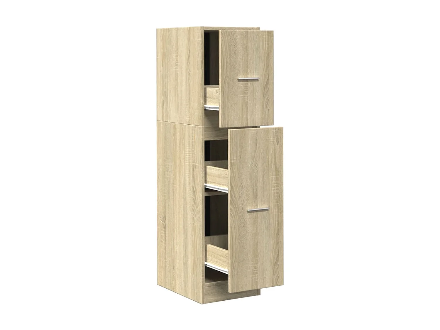 Armoire d'apothicaire chêne sonoma 30x41x118 cm bois ingénierie