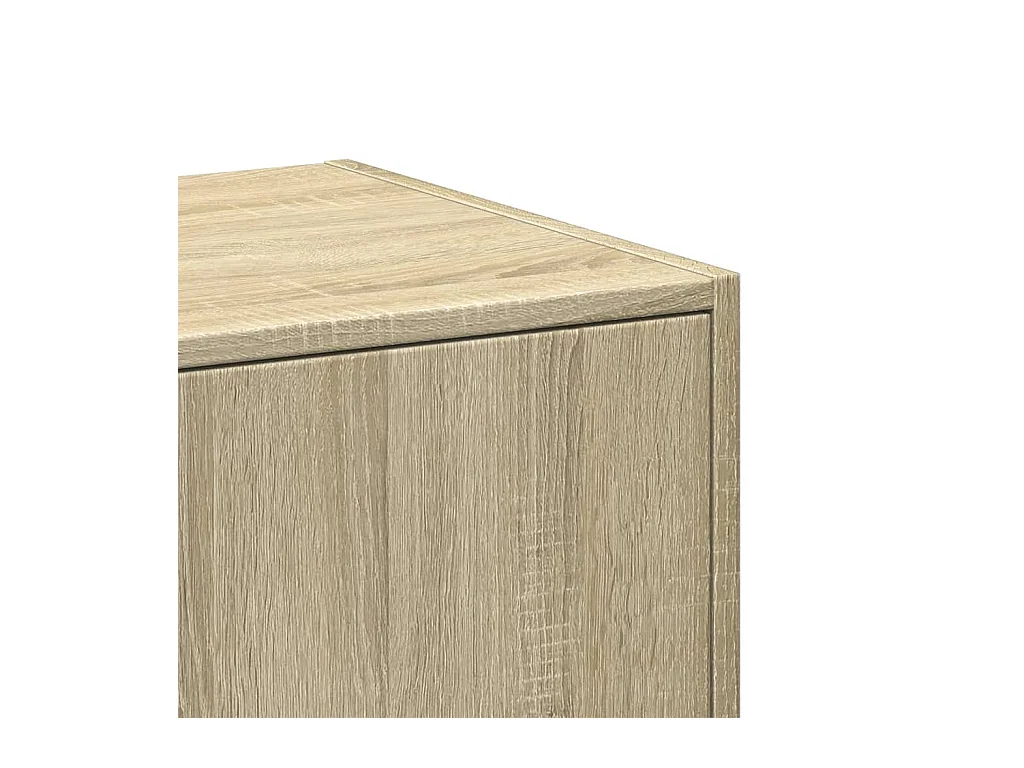 Armoire d'apothicaire chêne sonoma 30x41x118 cm bois ingénierie