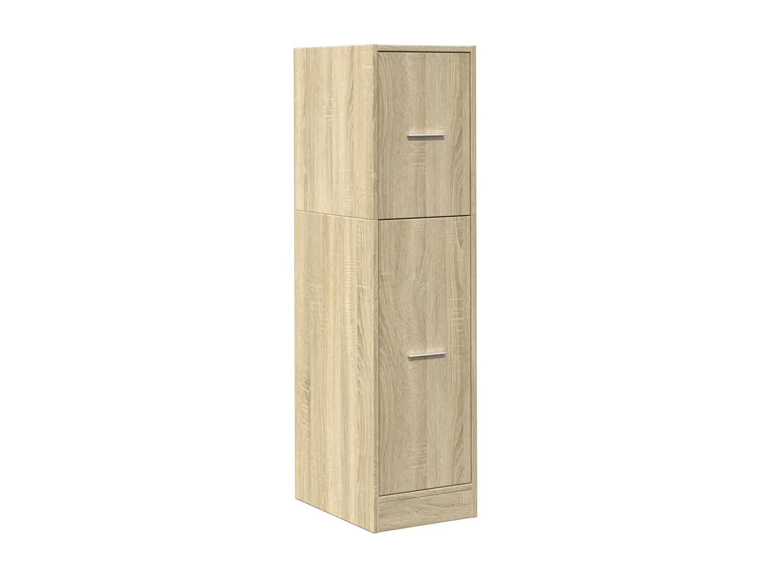 Armoire d'apothicaire chêne sonoma 30x41x118 cm bois ingénierie
