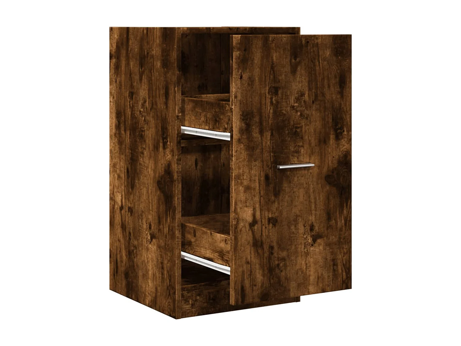 Mobile da farmacia in rovere affumicato 40x41x77,5 cm in MDF