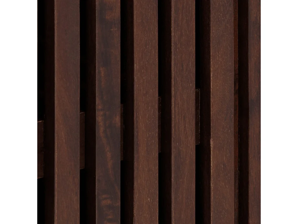 Aparador marrom 90x34x75 cm madeira de mangueira maciça