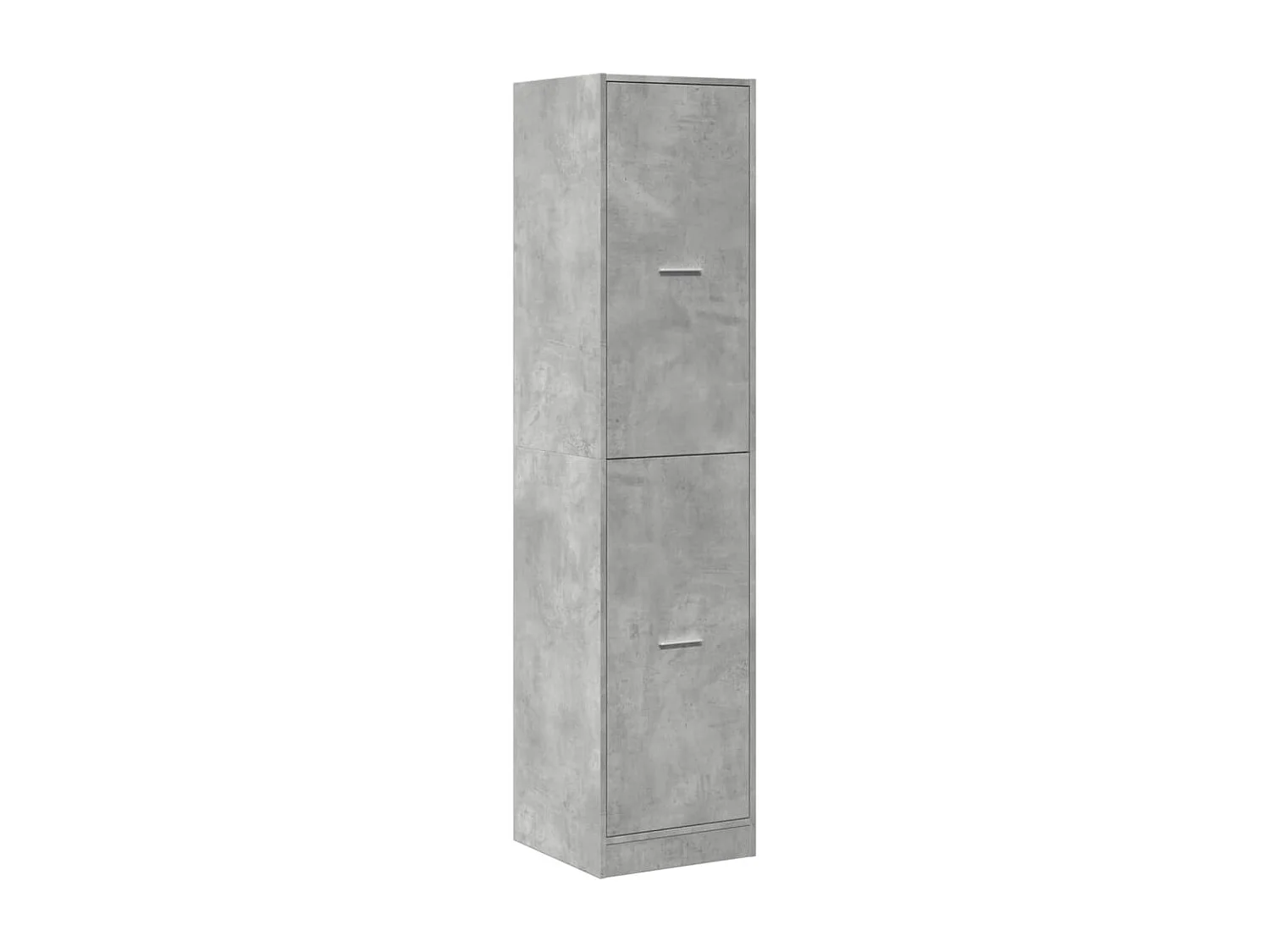 Armoire d'apothicaire gris béton 40x41x174,5 cm bois ingénierie