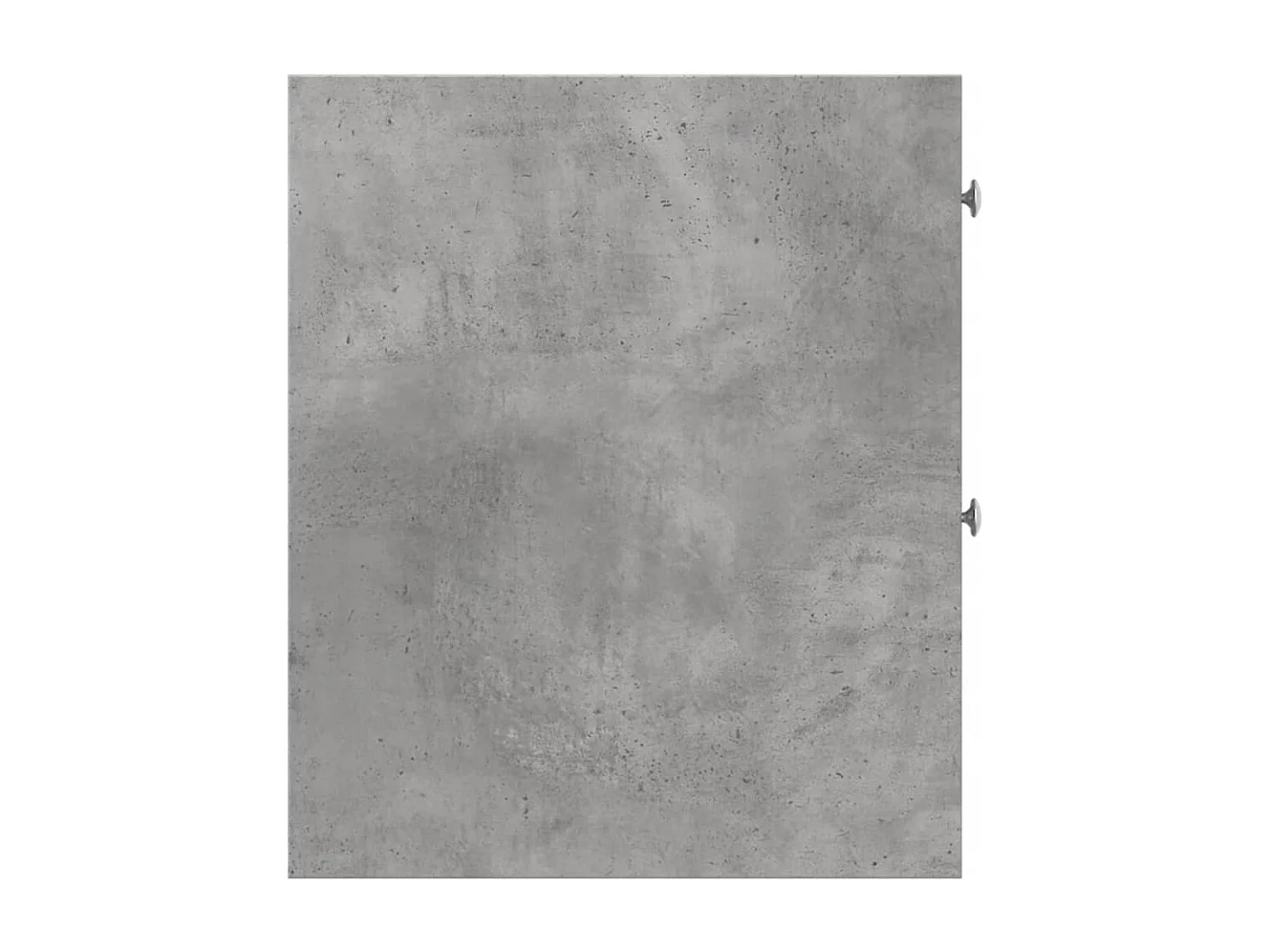 Armoire de salle de bain étroite avec roulettes gris béton